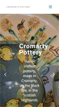 Mobile Screenshot of cromarty-pottery.com