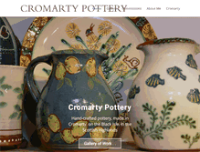 Tablet Screenshot of cromarty-pottery.com